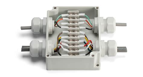 terminal block kabel junction box|1 inch deep junction box.